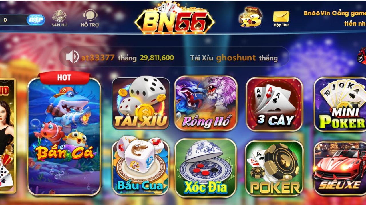 Game bài Bn66 chưa từng bị phốt lừa đảo trên bất kỳ thông tin truyền thông nào